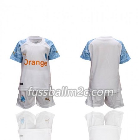 Fußballtrikots Olympique Marseille Kinder Heim Trikotsatz 2018-2019